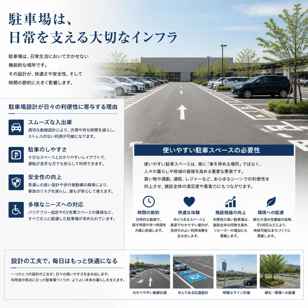 駐車場設計の重要性