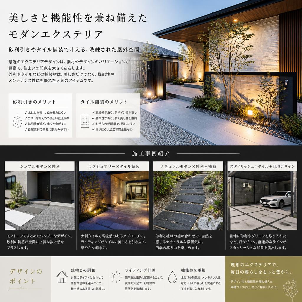 エクステリアのトレンド