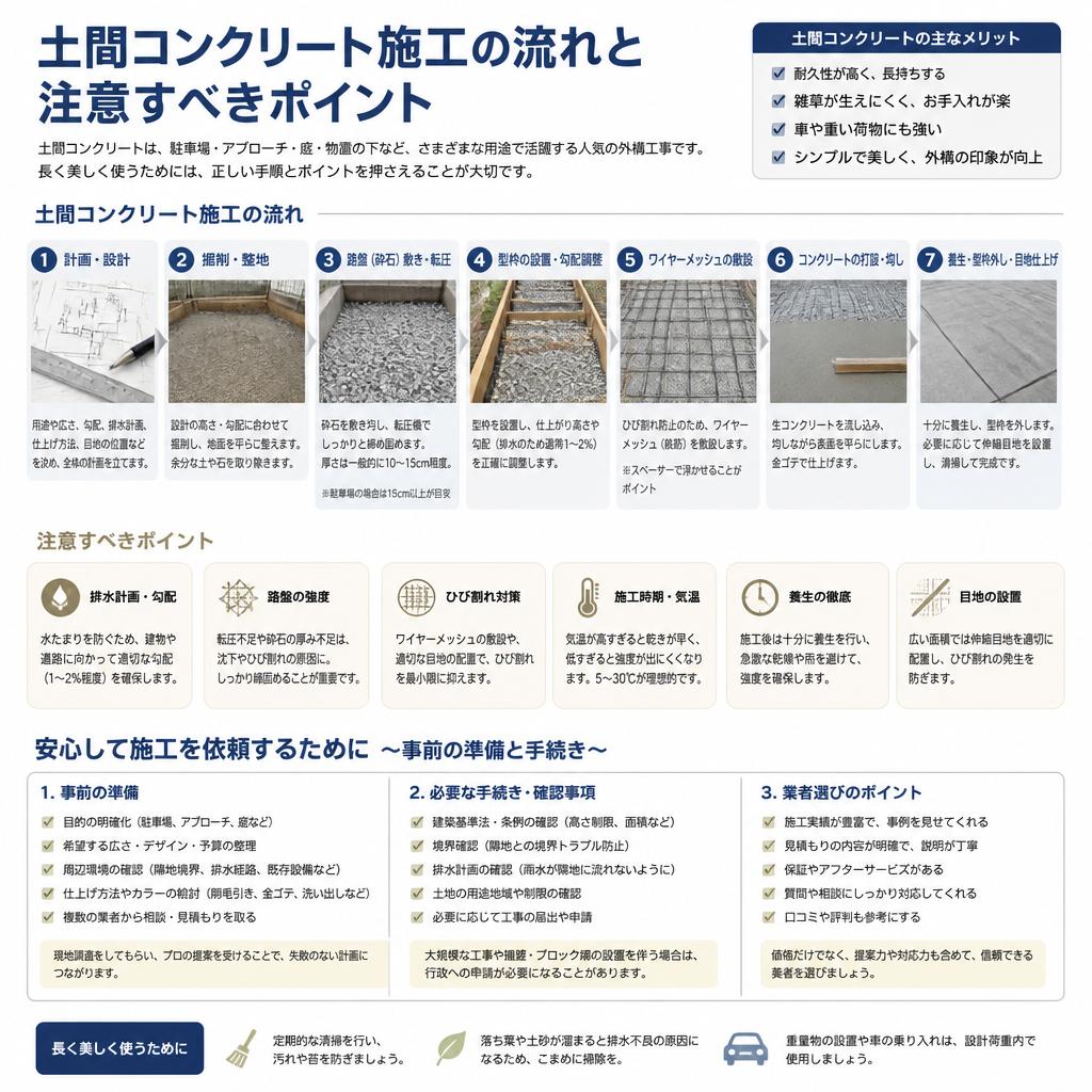 4. 施工の流れとポイント