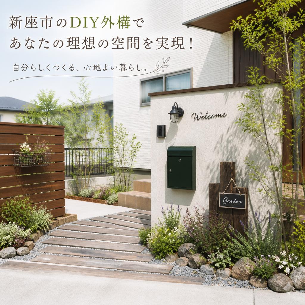 新座市のDIY外構であなたの理想の空間を実現！