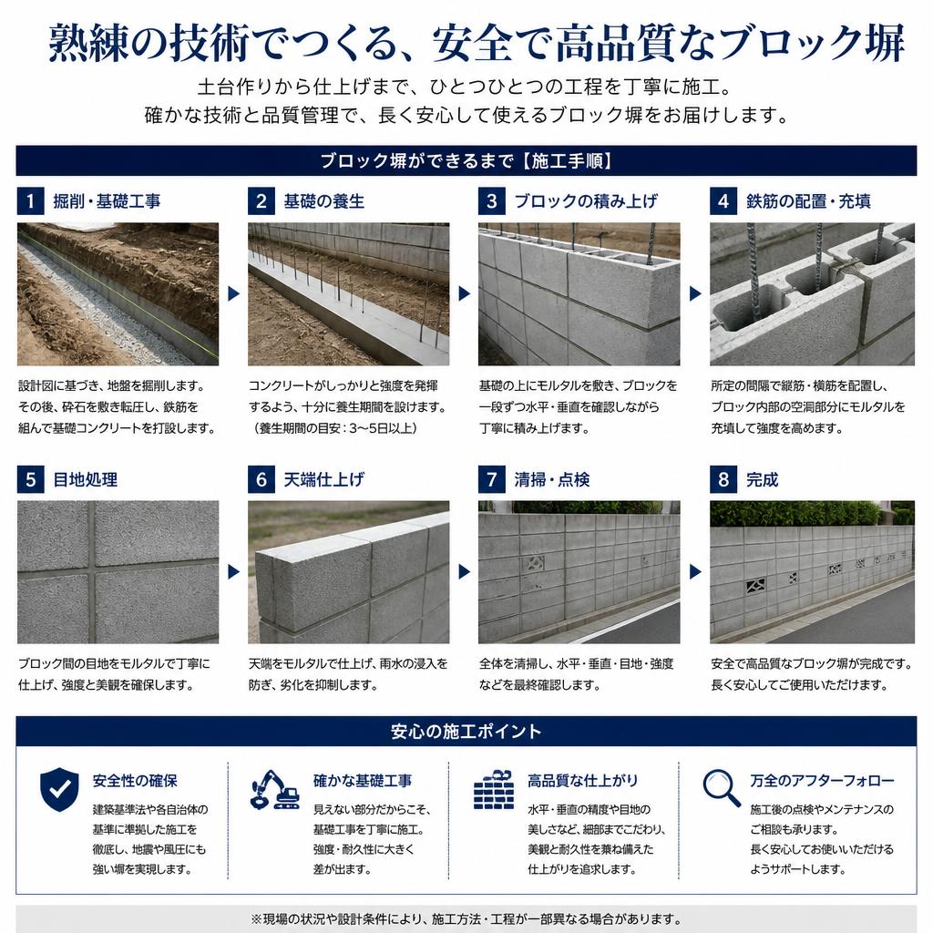 専門業者による施工プロセス