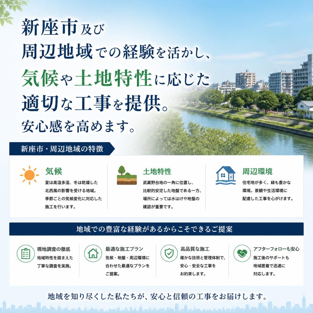 地域に根ざしたサービス