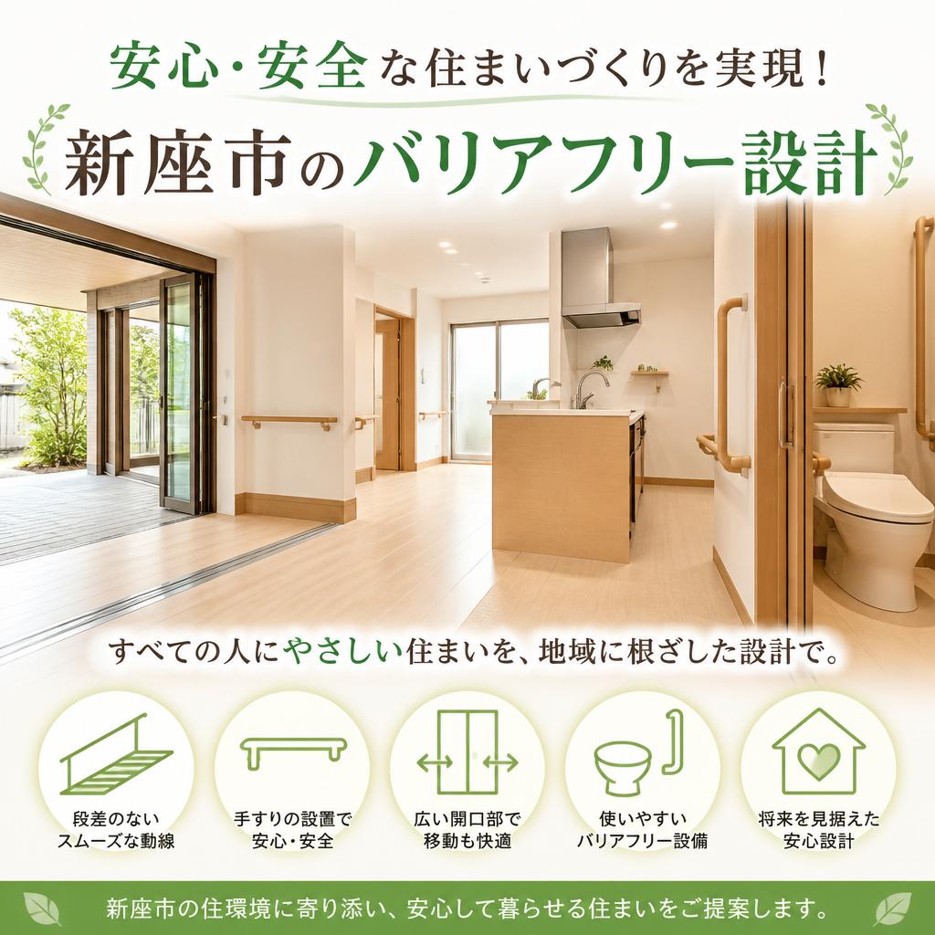 安心・安全な住まいづくりを実現！新座市のバリアフリー設計