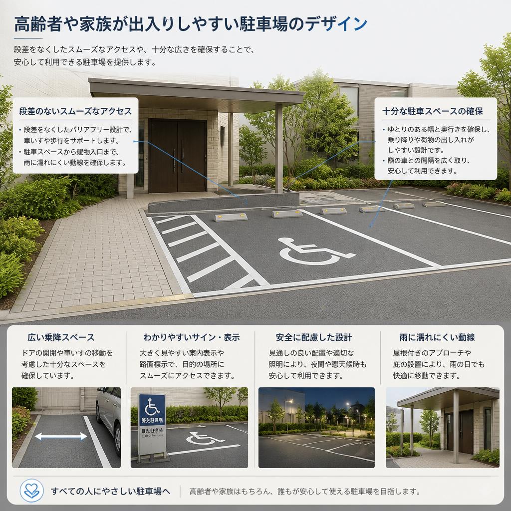 快適な駐車場の設計