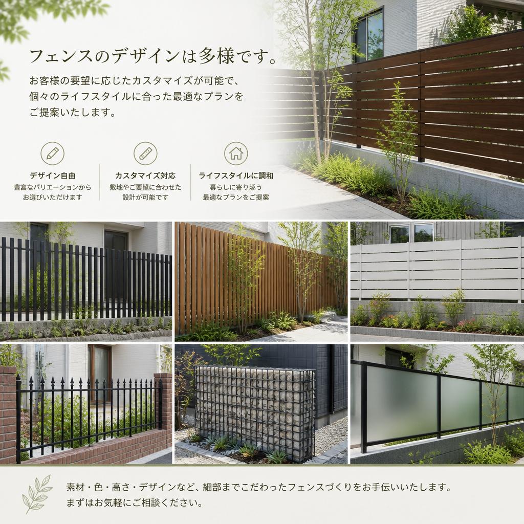 4. カスタマイズできるデザイン提案
