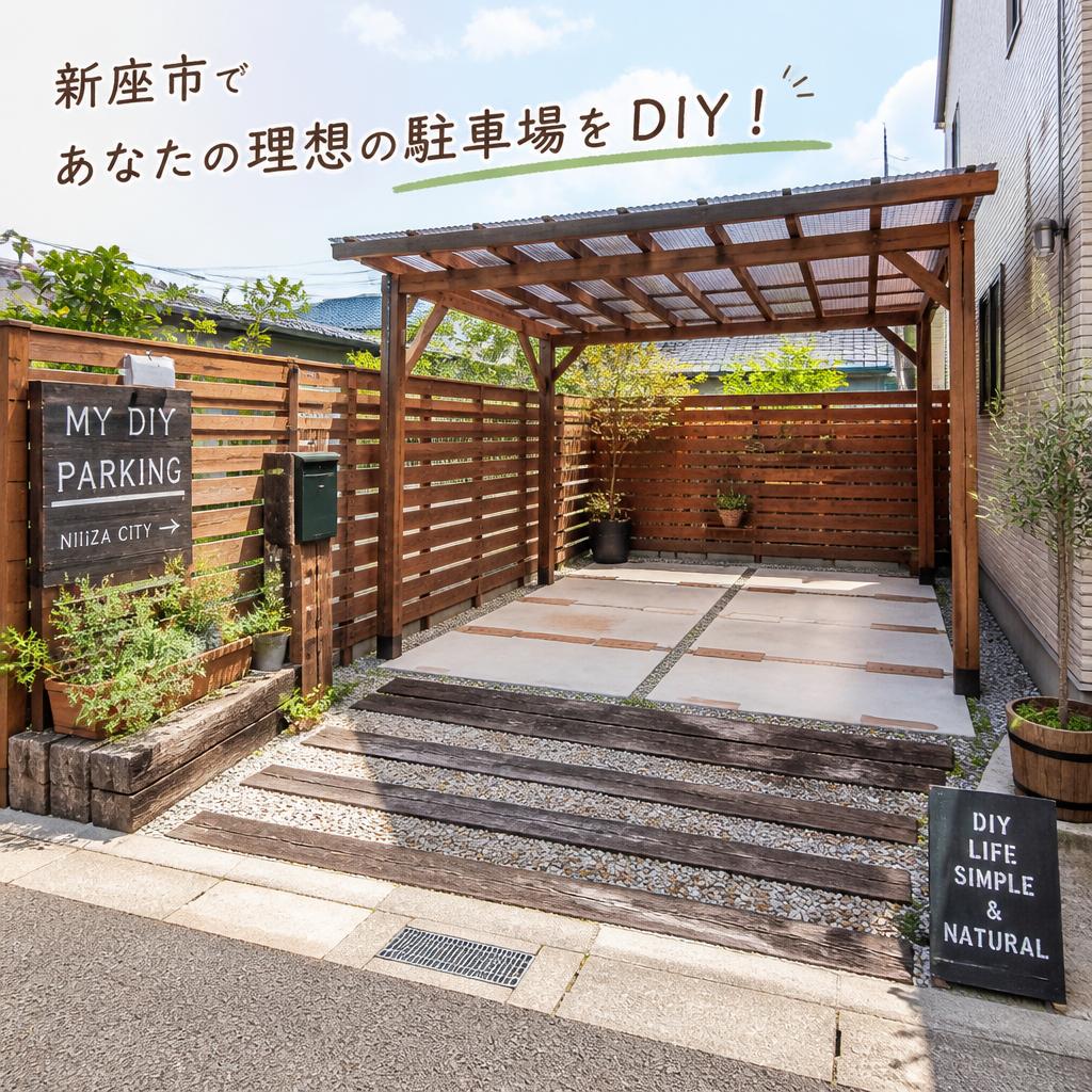 新座市であなたの理想の駐車場をDIY！
