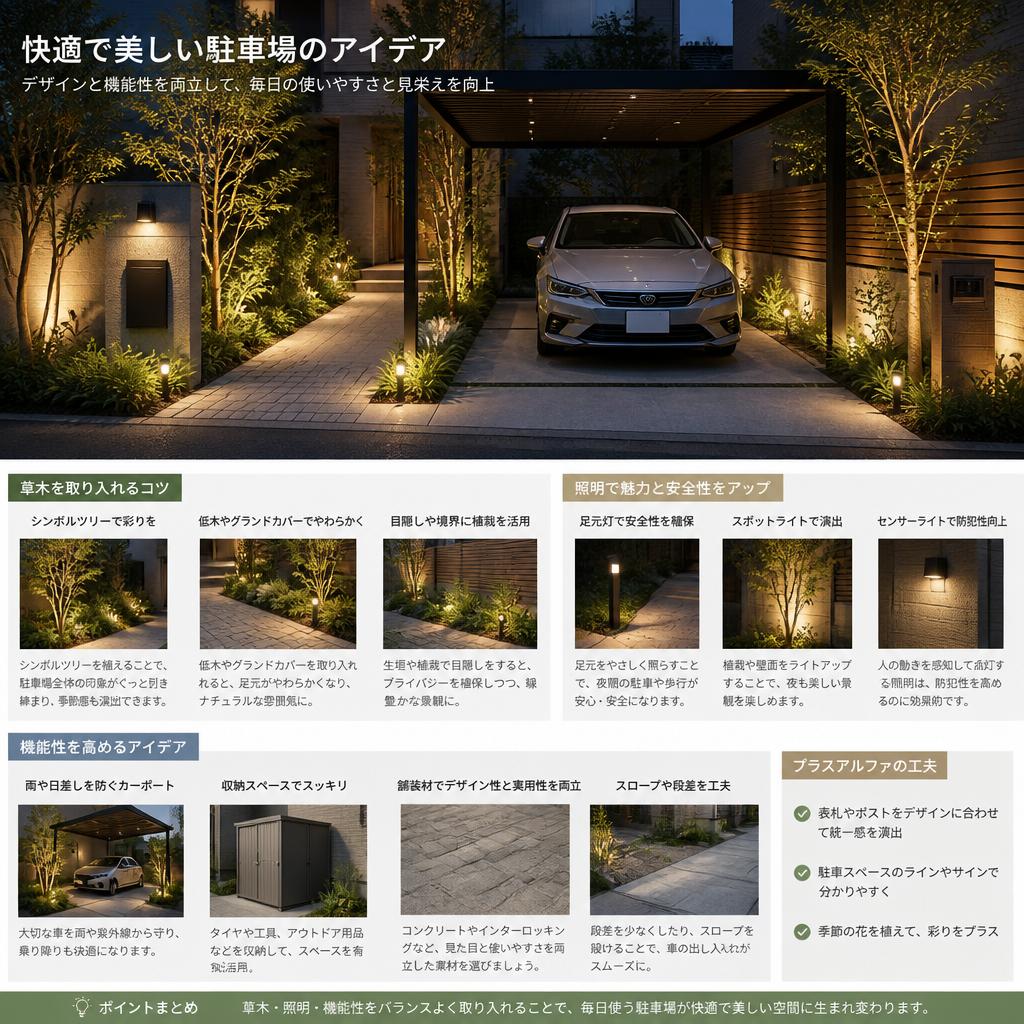 4. より良い駐車場にするためのアイデア