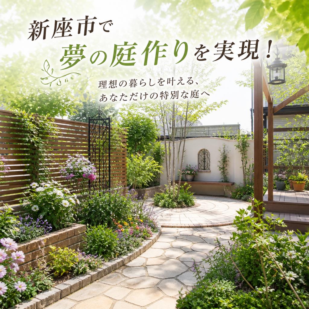 新座市で夢の庭作りを実現！