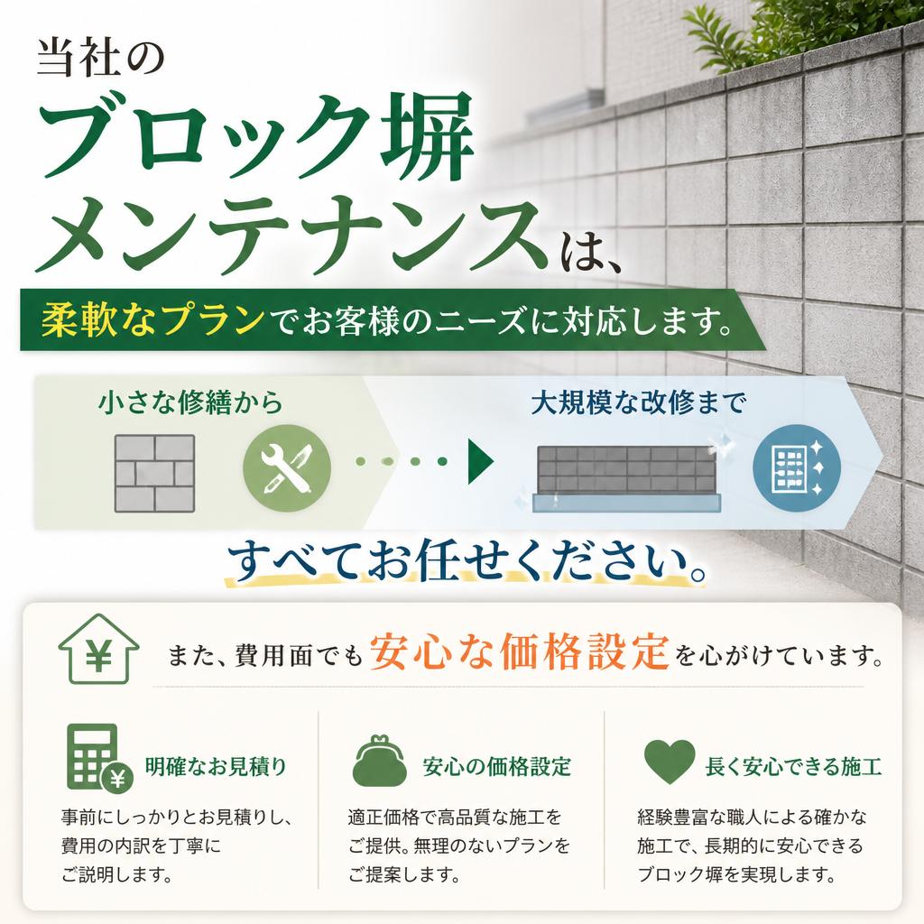 3. 当社が提供するメンテナンスサービスの特徴
