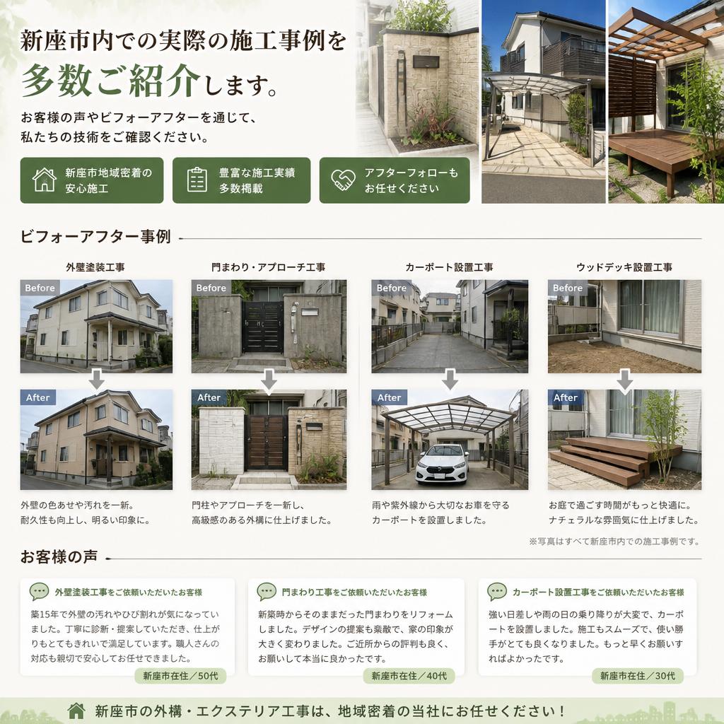 施工事例の紹介