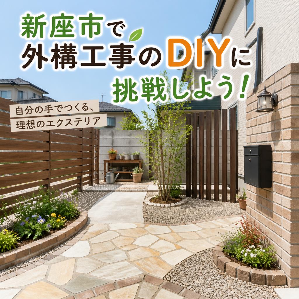 新座市で外構工事のDIYに挑戦しよう！