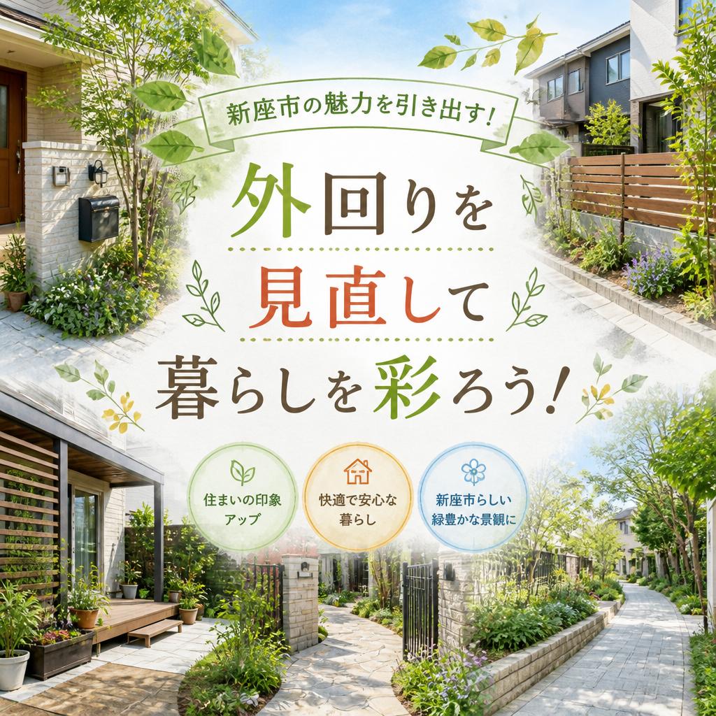 新座市の魅力を引き出す！外回りを見直して暮らしを彩ろう！