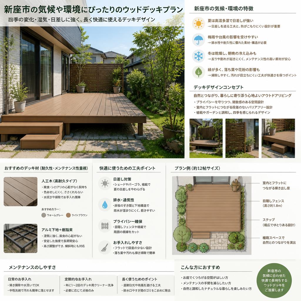 新座市の気候に最適なデザイン提案