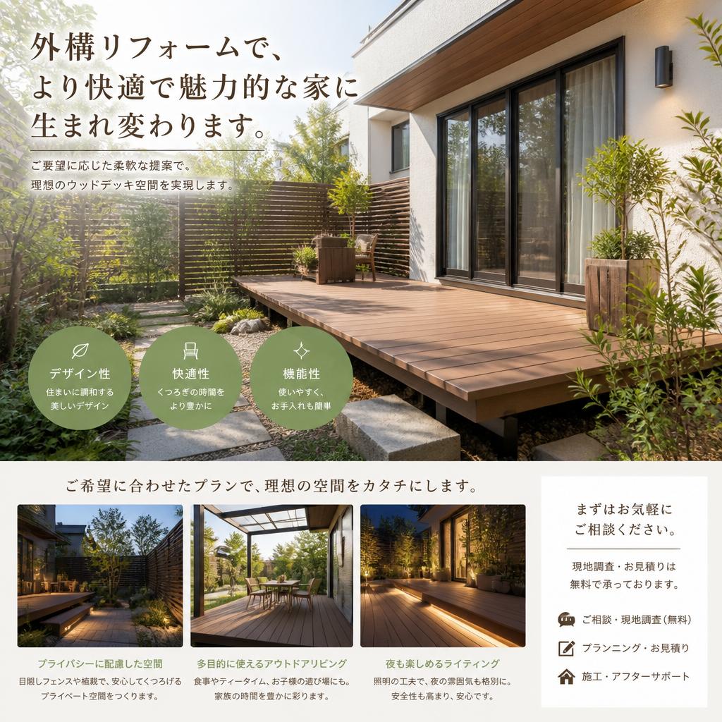 リフォームで新しい生活スタイルを手に入れる